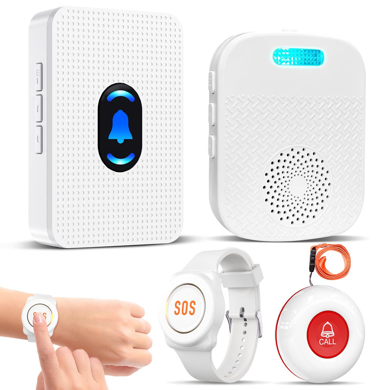 Daytech Wireless Caregiver Pager For Elderly Monitor/Seniors/Patient/Disabled