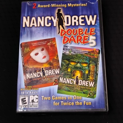 Nancy Drew Double Dare 5  PC CD-ROM complete with instructions -L