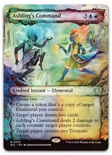 Ashling's Command (Showcase) #330 (Foil) (NM) Lorwyn Eclipsed ECL Magic MTG