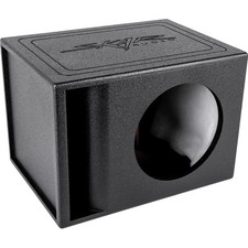 Skar Audio AR1X10V 10 Inch Ported Subwoofer Box Armor Coated Kerf Port