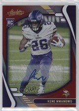 2021 Panini Absolute Rookies Spectrum Red Signatures /100 Kene Nwangwu Auto 0s9t