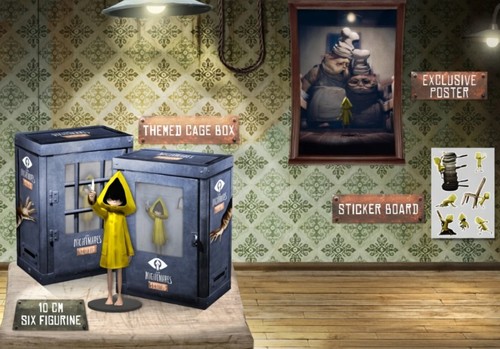 Little Nightmares Six Edition PS4 Edycja Kolekcjonerska Pudełko – bez gry, uszkodzone pudełko