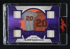 2025 Leaf Spectacular Uni4mity Purple Holo 10/15 Frank Robinson #U-19 HOF 1g37