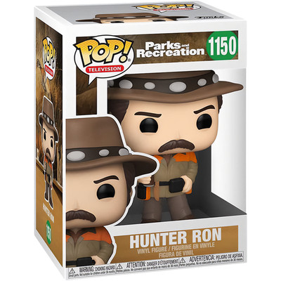 Funko Pop! Parks and Recreation HUNTER RON #1150 TV NEW +Protector Near Mint