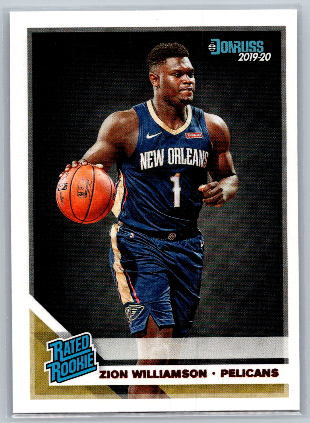 2019-20 Panini Donruss - Rated Rookie Zion Williamson #201 (RC)