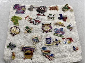 10+ Piece Vintage/Mod Baseball Softball Lapel Pins Jewelry Set .8 lbs