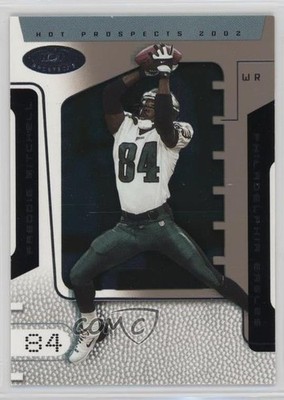 2002 Fleer Hot Prospects Freddie Mitchell #51 0n2g
