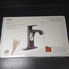 Kohler Tome R30405-4D-BL Single-Handle Bathroom Faucet Matte Black Finish New G5