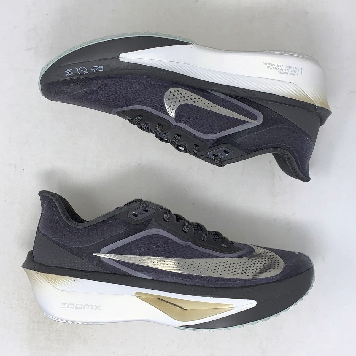 Size 11 - Jakob Ingebrigtsen x Nike Zoom Fly 6 Medium Ash for sale