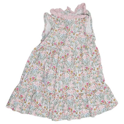 Magnetic Me, Kleid, Größe: 98, Weiß/Mehrfarbig, Elasthan/Modal, Blumen #Bxd
