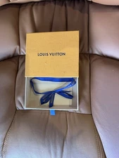 Authentic Louis Vuitton Empty Gift Box & Tie Set 