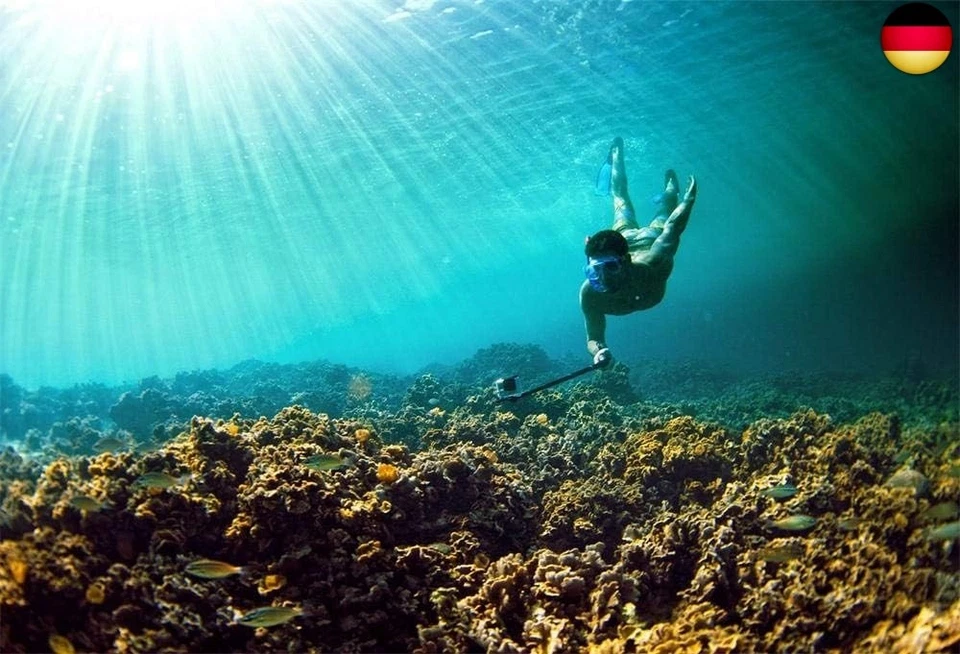 Homeet 49CM Erweiterbar ActionCam Selfie Stick Self Portrait Wasserdicht - Bild 3 von 4