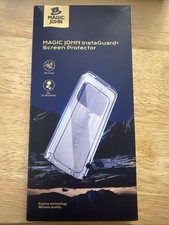 MAGIC JOHN 2 Pack for iPhone 16 Pro Max Plus tempered Glass Screen Protector