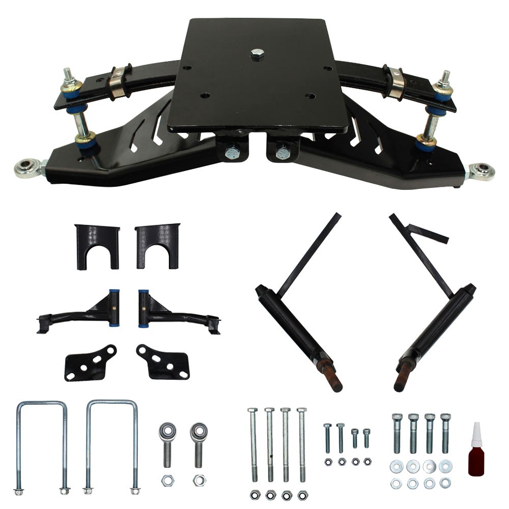 One 6" Double A-Arm Golf Cart Lift Kit Fits Club Car DS Mid-