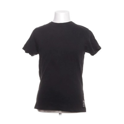 Fishbone, T-shirt, Größe: M, Schwarz, Einfarbig, Herren #OxP