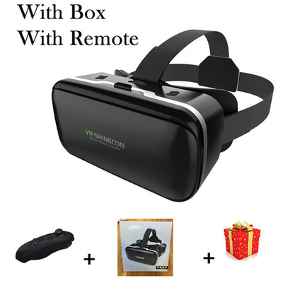 VR Shinecon 10.0 Helmet 3D Glasses Virtual Reality Casque for Smartphone Smart P