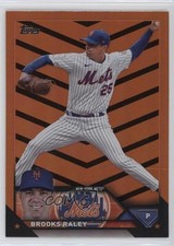 2023 Topps Update Orange & Black Foil Brooks Raley #US43 0pe3