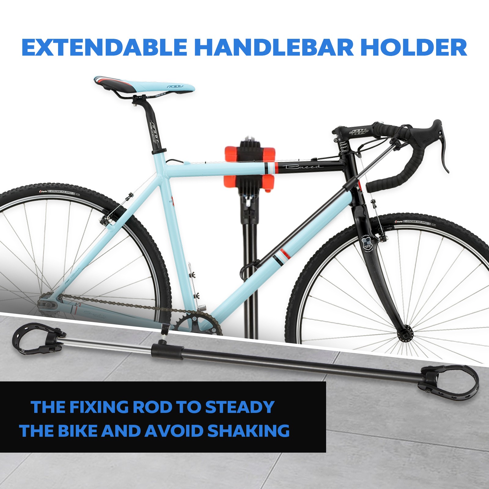 Bike Stand Repair Foldable Portable Height Adjustable Bicycle Maintenance Stand