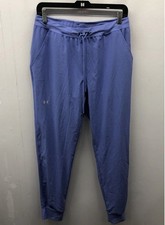 Under Armour Women's Armour Sport Woven Pants Blue HeatGear Loose Fit Sz M NWT