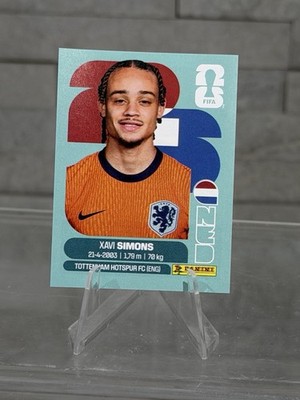 Panini WM 2026 Sticker Netherland Holland Xavi Simons NED15