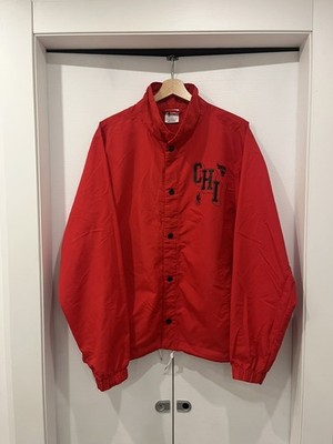 Nike x NBA Chicago Bulls Coach Jacke - Ed. 75th Anniversary rot Gr. L