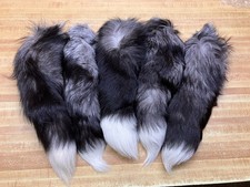 Large Silver Fox Tail