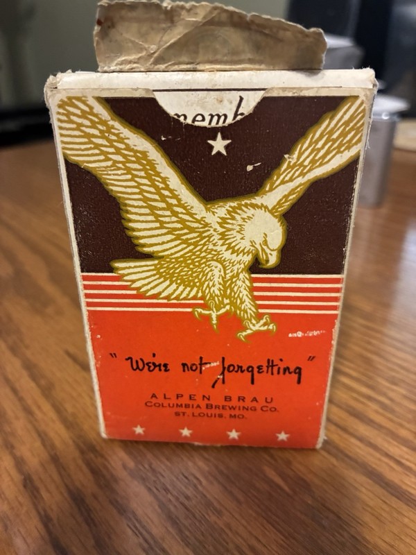Alpen Brau St Louis Mo Beer Playing Cards