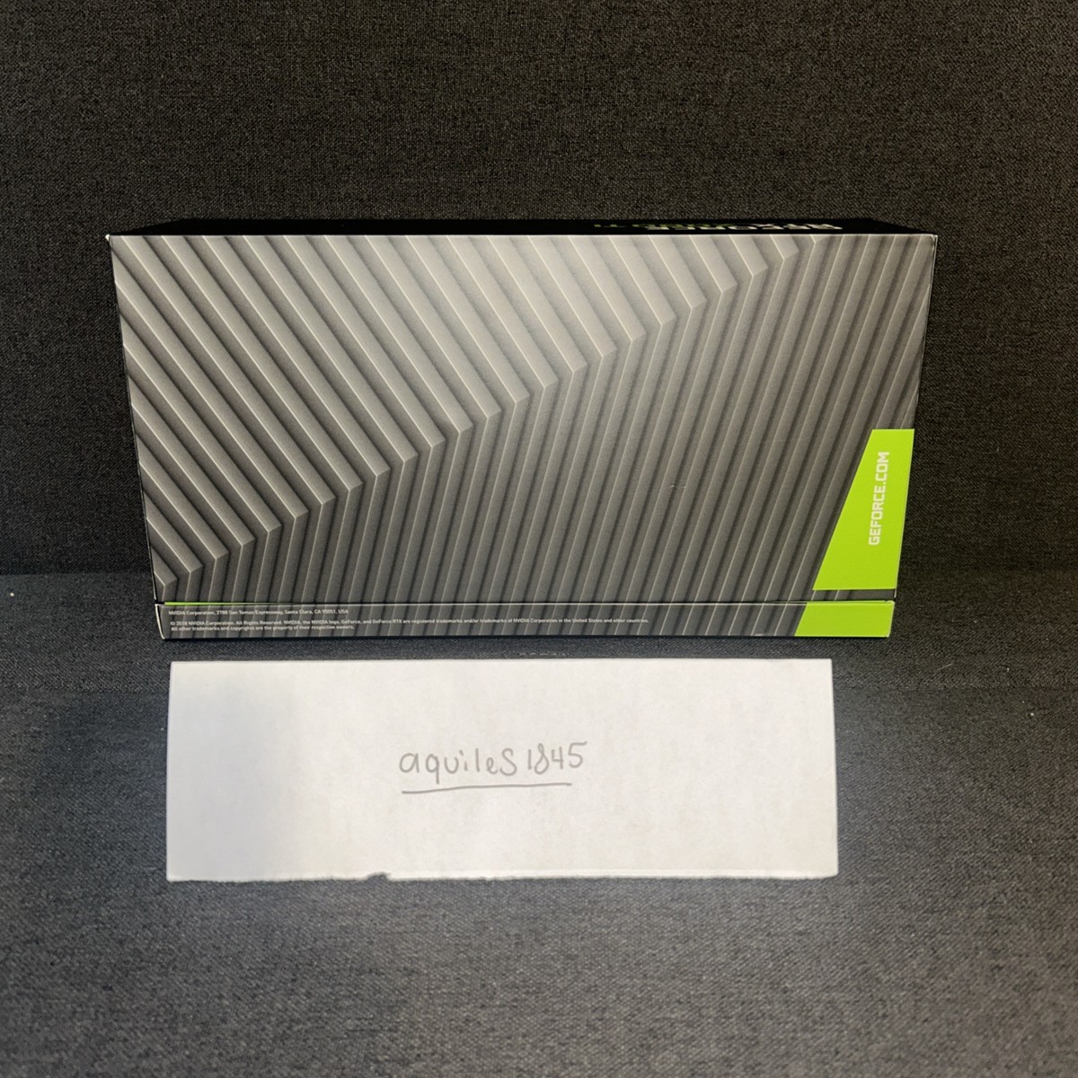 NVIDIA GeForce RTX 2080 Ti Founders Edition Video Graphics Card