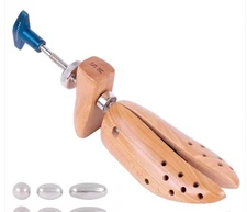 Lugo XLarge Cedar Wooden Shoes Stretcher Men’s 2 Way Strech Width And Length