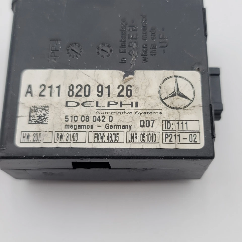 Mercedes Benz S500 W220 2000-2006 módulo de alarma antirrobo OEM A2118209126 Foto 4 de 4