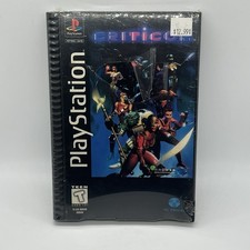 Criticom Playstation Game PS1 Long Box CIB Brand New Sealed