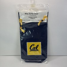 UC Berkeley Handmade Wine Bottle/Gift Bag Made In USA NIP