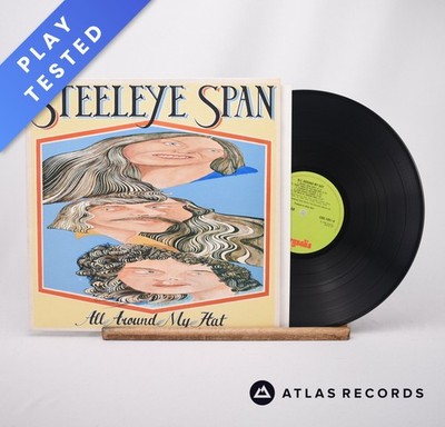 Steeleye Span All Around My Hat LP Album Vinyl Record CHR.1091 Chrysalis - EX/EX