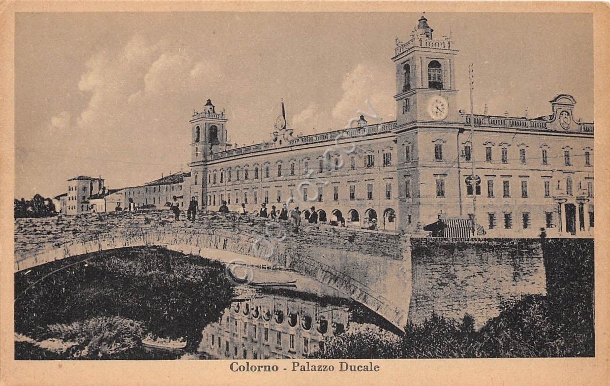 Cartolina - Colorno - Palazzo Ducale - animata - NVG