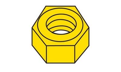 Woodland Scenics Hob-Bits 2-56 Hex Nuts (US IMPORT)
