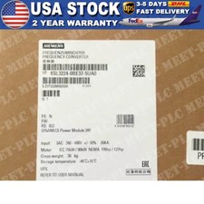 New Siemens 6SL3224-0BE37-5UA0 G120 PM 240 Power Module 6SL3 224-0BE37-5UA0