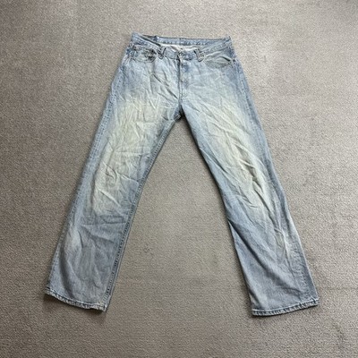 LEVIS 501 Herren Jeans Hose W34 L32 Vintage Regular Straight 6004 Blau Denim