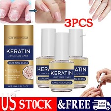 Keratin Amino Acid Nail Care Oil,Moisturizing Cuticle Oil for Dry Brittle Nails