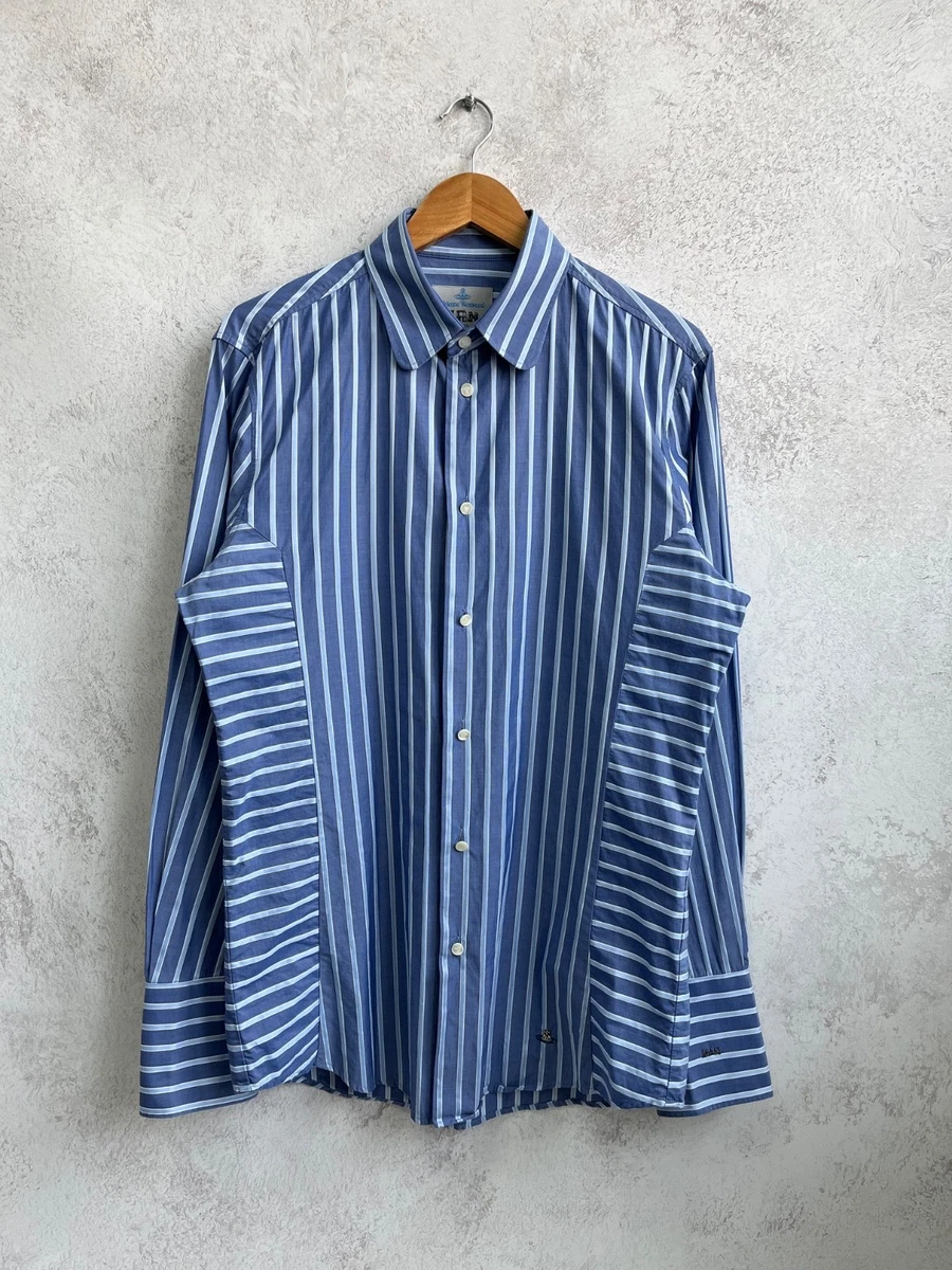 Vivienne Westwood Striped Regular Size Casual Button-Down Shirts