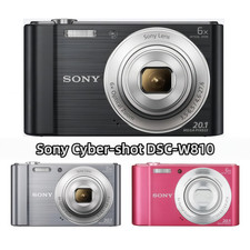 Sony Cyber-shot DSC-W810 Compact Digital Camera 20.1MP 6x Opti Zoom CCD- 90 New