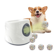 Lanzador de bolas automático Mloowa para perros, el lanzador de bolas mejorado ajustable...