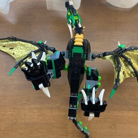 LEGO Ninjago 70593 The Green NRG Dragon 5 Minifigs Box Manual