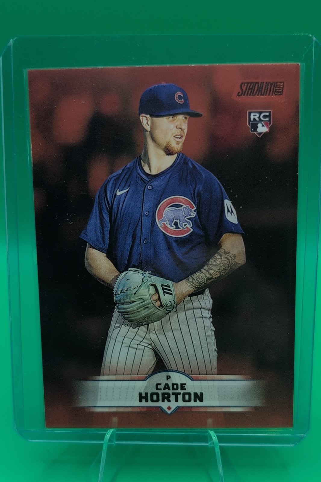 2025 Topps Stadium Club - Cade Horton #24 Bronze Foil (RC)