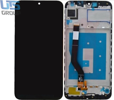 Für Huawei Y7 2019 (Prime / Pro) DUB-LX1 LCD Bildschirm Display Rahmen Schwarz