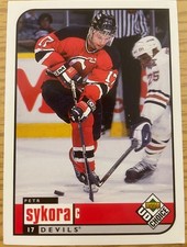 1998 UPPER DECK PETR SYKORA New Jersey Devils NHL HOCKEY CARD #112