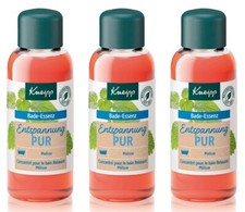 ✅ KNEIPP Bade-Essenz Entspannung Pur Badeöl ätherische Öl Melisse 3x 100ml ✅