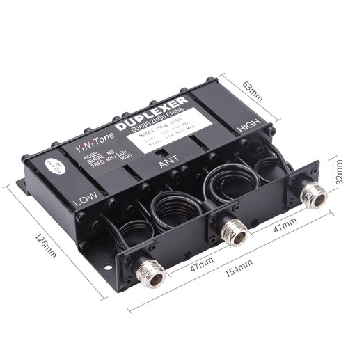 SGQ-150X 10W VHF136-174MHz anpassbare Frequenz tragbarer Duplexer - Bild 5 von 10