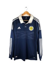 SCOTLAND 2010/2011 HOME SOCCER FOOTBALL SHIRT JERSEY