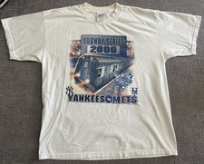2000 Subway Series - Yankees vs Mets - Vintage MLB T-Shirt XL 
