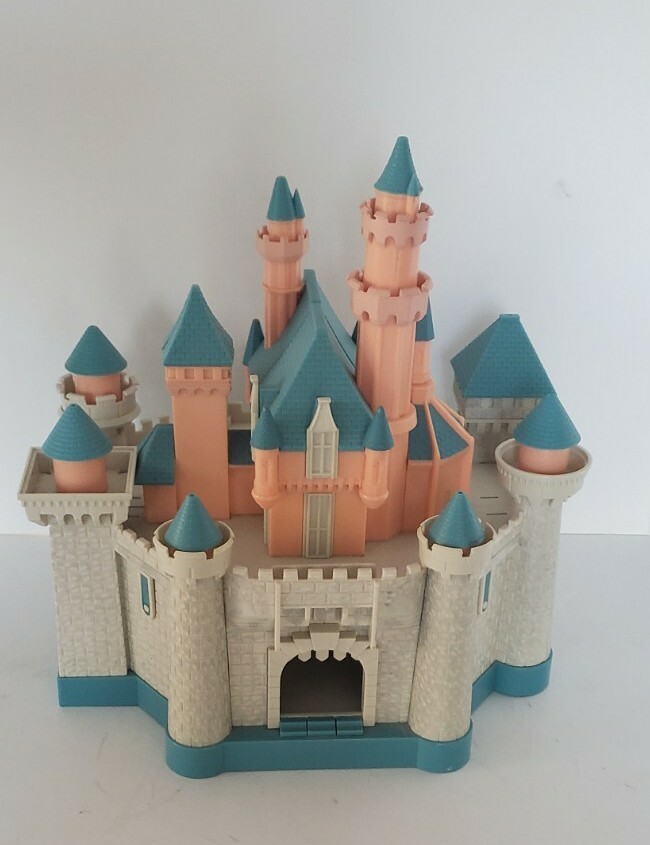 Retired Disney Sleeping Beauty Castle Playset Vintage Disneyland